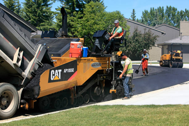 Permeable Paver Driveway in Hallsville, MO